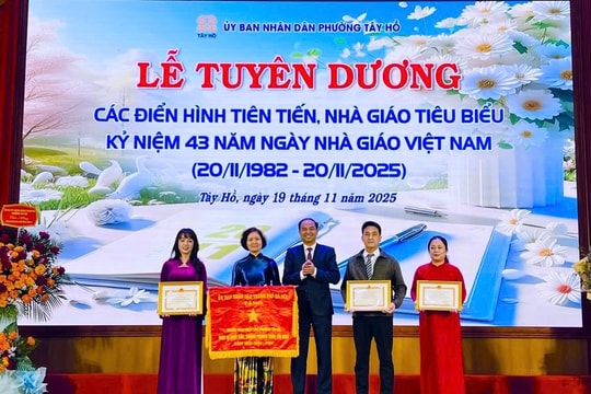 Tây Hồ: Phấn đấu giữ vững vị trí dẫn đầu ngành Giáo dục Thủ đô