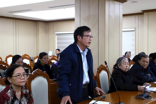 Cử tri đặc biệt quan tâm đến tiến độ giải quyết việc xét giao đất dịch vụ