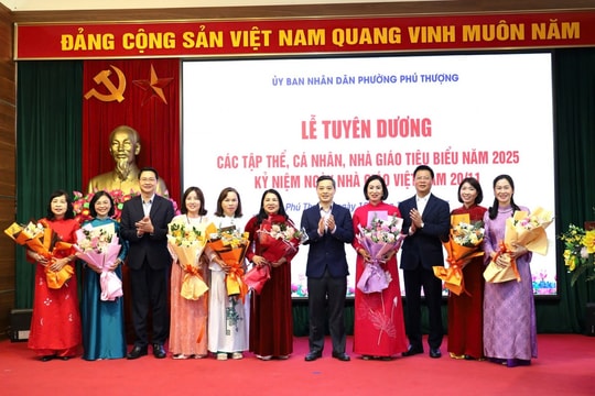 Phú Thượng bứt phá trong hành trình xây dựng môi trường giáo dục hạnh phúc và hội nhập