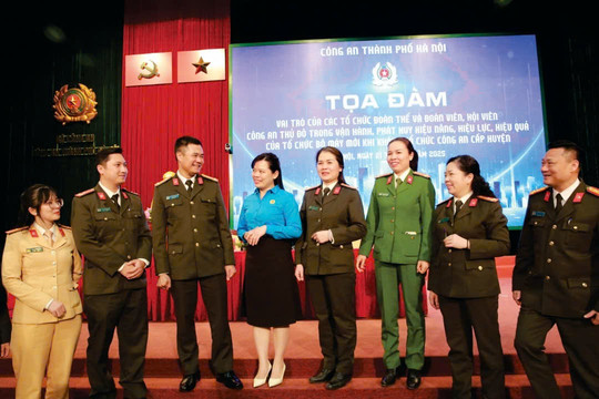 Công đoàn Công an Thủ đô xây dựng ''Công đoàn số'' vững mạnh, vì quyền lợi đoàn viên