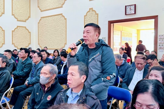 Cử tri phường Thanh Liệt, xã Thanh Trì kiến nghị về tiến độ dự án đô thị, giao thông, môi trường