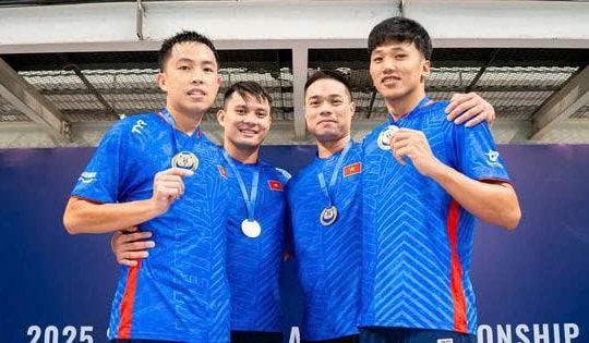 Đội tuyển lặn Việt Nam xếp Nhất toàn đoàn tại Giải vô địch Đông Nam Á 2025