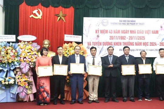 Đà Nẵng Đại học Sư phạm Kỹ thuật tuyên dương 80 chiến sĩ thi đua cơ sở