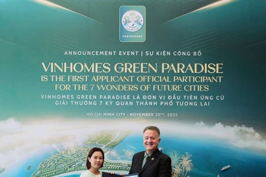 Vinhomes Green Paradise được công nhận là ứng viên đầu tiên của “7 Kỳ quan Đô thị Tương lai”