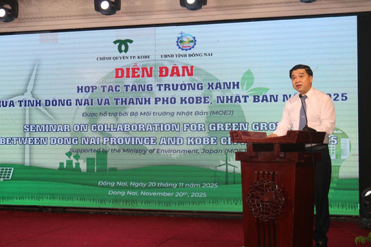 Đồng Nai hợp tác phát triển khu công nghiệp xanh, giảm phát thải