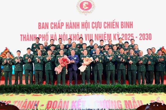 Hội Cựu chiến binh TP Hà Nội: Gương mẫu, góp sức phát triển Thủ đô