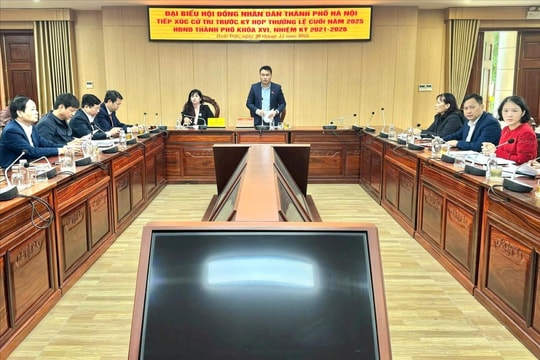 Cử tri các xã: Hoài Đức, Sơn Đồng, Dương Hòa, An Khánh quan tâm vấn đề môi trường, an toàn giao thông