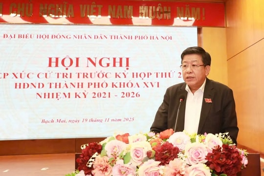 Tăng cường đối thoại với cử tri trước kỳ họp thứ 28 HĐND Thành phố khóa XVI