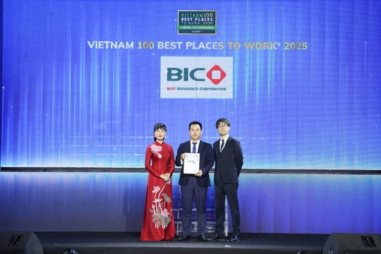 BIC lần thứ 2 liên tiếp đứng Top 1 nơi làm việc tốt nhất ngành bảo hiểm khối doanh nghiệp lớn