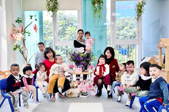 Trường Mầm non Bà Triệu: Hành trình bốn thập kỷ gieo mầm hạnh phúc cho trẻ thơ