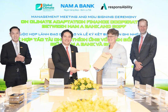 Phối hợp nghiên cứu khung tài chính thích ứng biến đổi khí hậu từ năm 2026