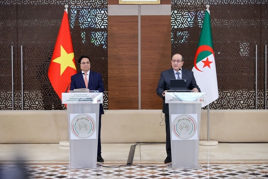 Tuyên bố chung về thiết lập quan hệ Đối tác Chiến lược Việt Nam - Algeria