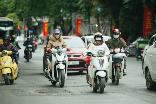 Hà Nội sáng và đêm trời rét