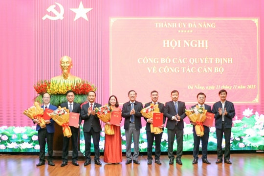 Đà Nẵng: Điều động, bổ nhiệm nhiều cán bộ chủ chốt
