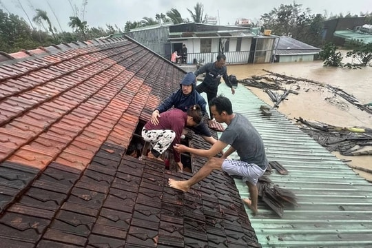 Tập trung tổng lực để cứu người, tuyệt đối không để người dân bị cô lập mà không được cứu giúp kịp thời