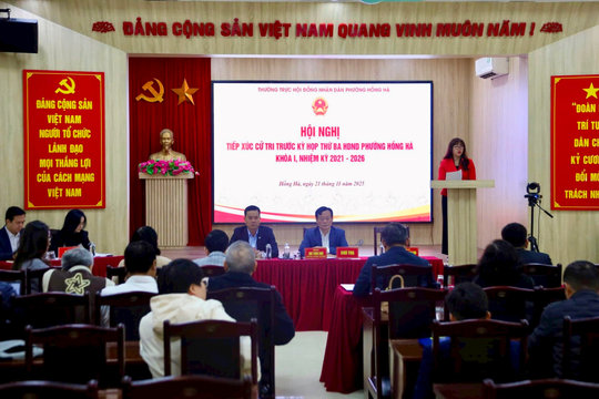 Hồng Hà: Đối thoại, kịp thời giải quyết những vấn đề phát sinh từ cơ sở