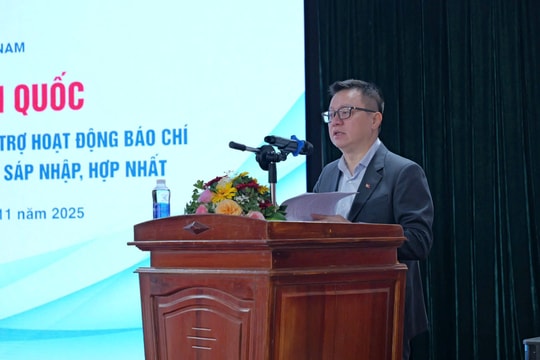 Chủ tịch Hội Nhà báo Việt Nam Lê Quốc Minh: Quyết tâm xây dựng nền báo chí tinh gọn, hiệu lực, hiệu quả