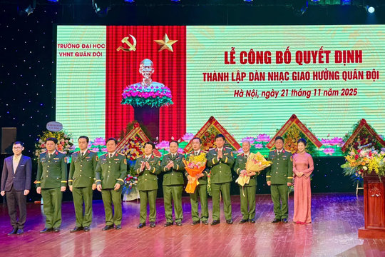 Thành lập Dàn nhạc giao hưởng Quân đội
