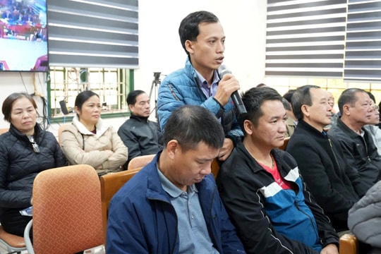 Đại biểu HĐND thành phố Hà Nội tiếp xúc cử tri phường Sơn Tây, Tùng Thiện và xã Đoài Phương
