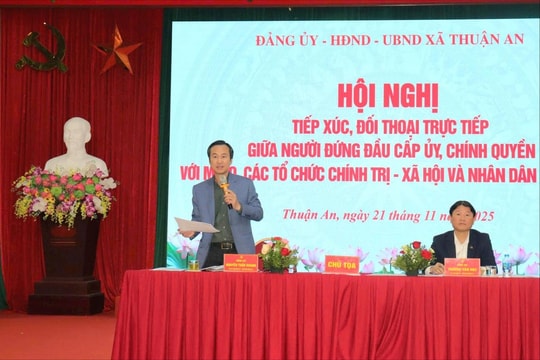 Người dân xã Thuận An đề nghị giải quyết vướng mắc về điều chỉnh và cấp "sổ đỏ"