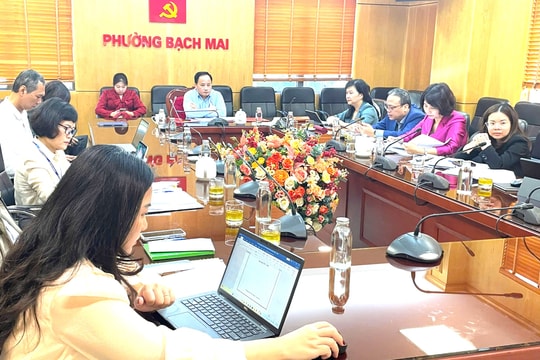 Phường Bạch Mai triển khai công tác bầu cử đại biểu Quốc hội và đại biểu HĐND