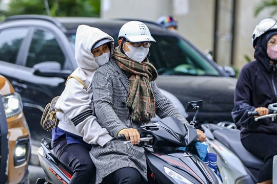 Hà Nội sáng và đêm trời rét, nhiệt độ thấp nhất 15-17 độ C