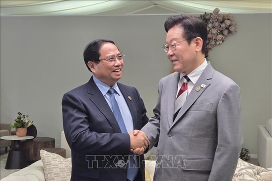 Thủ tướng Phạm Minh Chính gặp song phương lãnh đạo Hàn Quốc, Ấn Độ, Tây Ban Nha