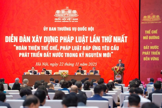 Hoàn thiện thể chế, pháp luật đáp ứng yêu cầu phát triển đất nước trong kỷ nguyên mới