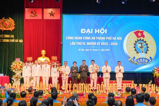 Đại hội Công đoàn CATP Hà Nội lần thứ IV (2025 - 2030): Đột phá sáng tạo, xây dựng tổ chức vững mạnh, vì quyền lợi đoàn viên