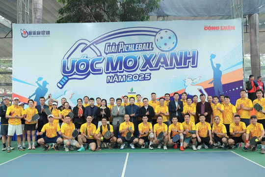 Khai mạc giải pickleball "Ước mơ xanh" 2025 vì cộng đồng