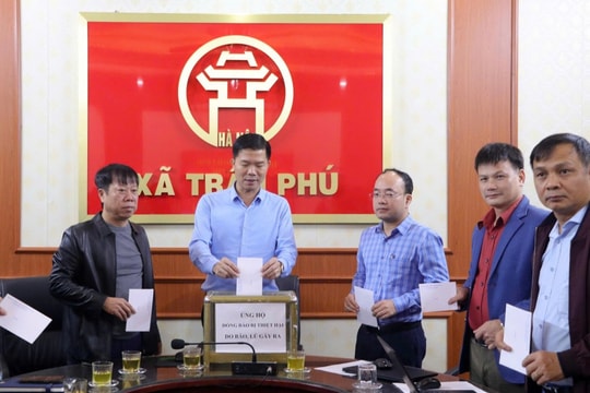 Những tấm lòng người Hà Nội hướng về đồng bào miền Trung