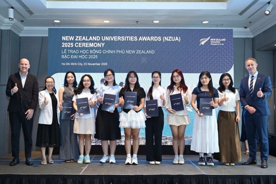 Vinh danh thế hệ đầu tiên của Học bổng Chính phủ New Zealand bậc Đại học – NZUA 2025