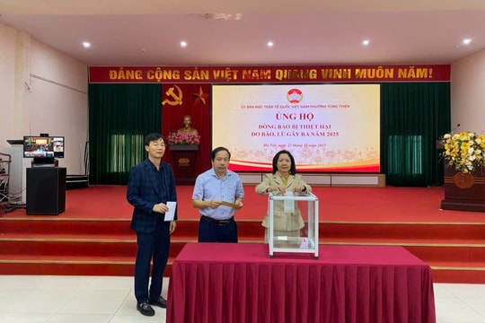 Tùng Thiện phát động quyên góp ủng hộ đồng bào miền Trung, Tây Nguyên khắc phục mưa lũ