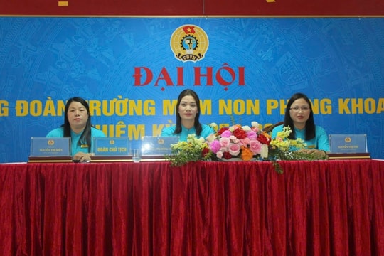 Tổ chức thành công Đại hội Công đoàn Trường Mầm non Phùng Khoang lần thứ IV, nhiệm kỳ 2025-2030