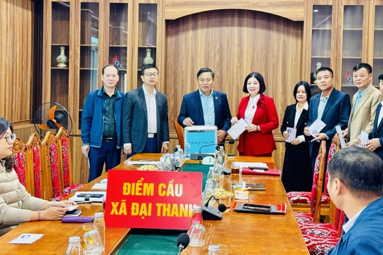 Xã Đại Thanh chung sức ủng hộ đồng bào vùng lũ, lan tỏa tinh thần đoàn kết