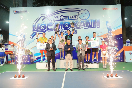 Giải Pickleball “Ước Mơ Xanh” 2025: Xúc cảm thể thao và giá trị nhân văn lan tỏa