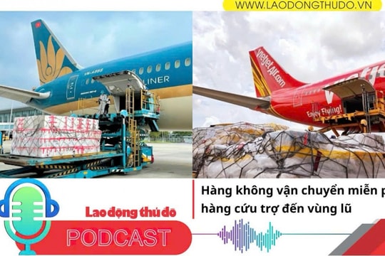 Điểm những tin nổi bật sáng ngày 23/11/2025: Hàng không vận chuyển miễn phí hàng cứu trợ đến vùng lũ