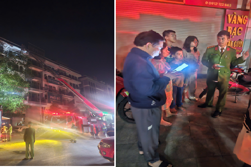 Hà Nội: Giải cứu 5 người trong vụ cháy tại phường Thanh Liệt