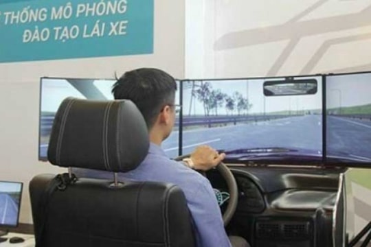 Đề xuất bỏ bài thi mô phỏng khi sát hạch giấy phép lái xe
