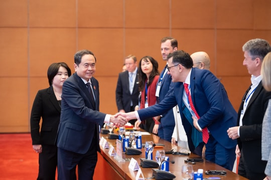 Chủ tịch Quốc hội Trần Thanh Mẫn tiếp Đoàn doanh nghiệp Hội đồng kinh doanh châu Âu-ASEAN