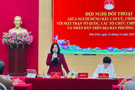 Cử tri phường Kim Liên kiến nghị đánh lại số nhà trên đường Trường Chinh