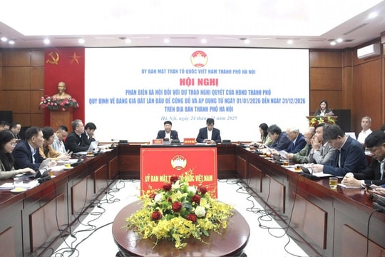 Phản biện xã hội về bảng giá đất mới: Kiến nghị hoàn thiện tiêu chí và cơ chế điều chỉnh