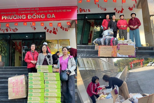 Ủy ban MTTQ phường Đống Đa: Huy động hơn 600 triệu đồng hỗ trợ miền Trung