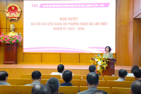 Phường Ngọc Hà triển khai 5 chương trình công tác toàn khóa