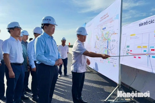 Phó Thủ tướng Mai Văn Chính kiểm tra tiến độ dự án Vành đai 3 TP Hồ Chí Minh