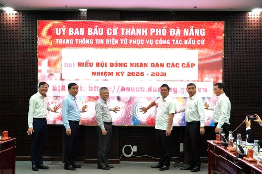 Đà Nẵng ra mắt Trang tin điện tử của Ủy ban Bầu cử thành phố