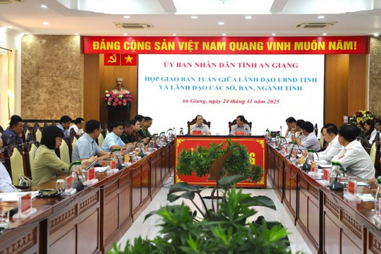 An Giang: Khẩn trương hoàn thành các mục tiêu, chỉ tiêu năm 2025
