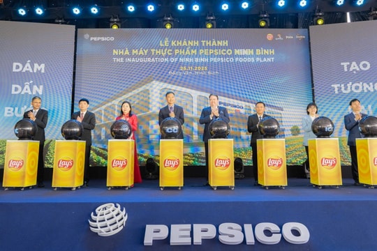 Khánh thành Nhà máy thực phẩm PepsiCo đầu tiên tại miền Bắc