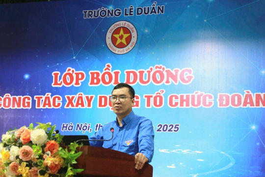 Tập huấn trực tuyến công tác kiểm tra, giám sát cho cán bộ Đoàn