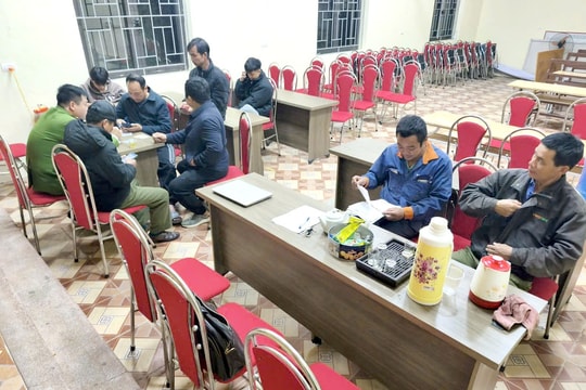 Thạch Thất tăng tốc làm sạch dữ liệu tổ chức Đảng